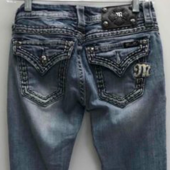Miss Me Bootcut Jeans #II Size 26 - Picture 4 of 5